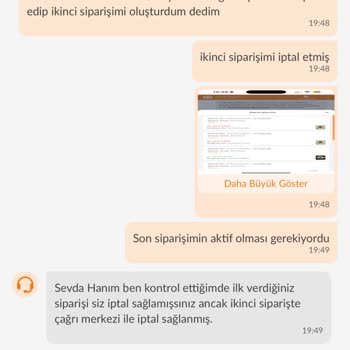 İptal Edilen Siparişin Ücreti İade Edilmedi, Müşteri Mağdur Edildi