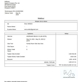 Kredi Kartımdan Rezervasyon Tutarından Fazla Para Çekildi