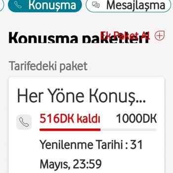 Kullanım Hakkım Dolmadan Aşım Ücreti Yansıtıldı Ve Şikayet İletemiyorum