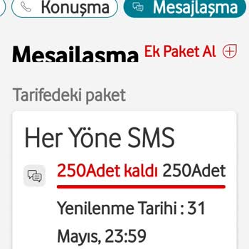 Kullanım Hakkım Dolmadan Aşım Ücreti Yansıtıldı Ve Şikayet İletemiyorum