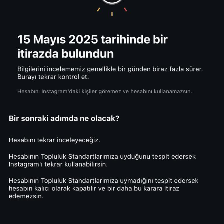 Instagram Hesabım Haksız Yere Kapatıldı, İtirazım Sonuçsuz Kaldı