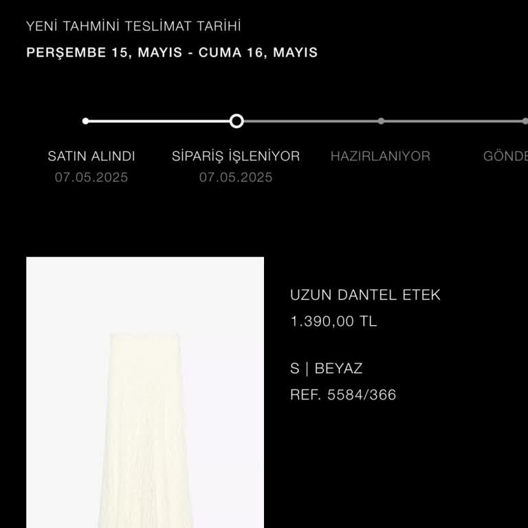 Zara Siparişim Kayıp Müşteri Hizmetleri Sessiz