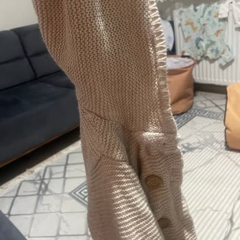 DeFacto'dan Aldığım Bebek Hırkası Yıkamada Bozuldu