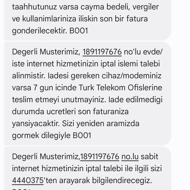 Taahhüt Bitmeden İptal Ücretine Şok Zam!