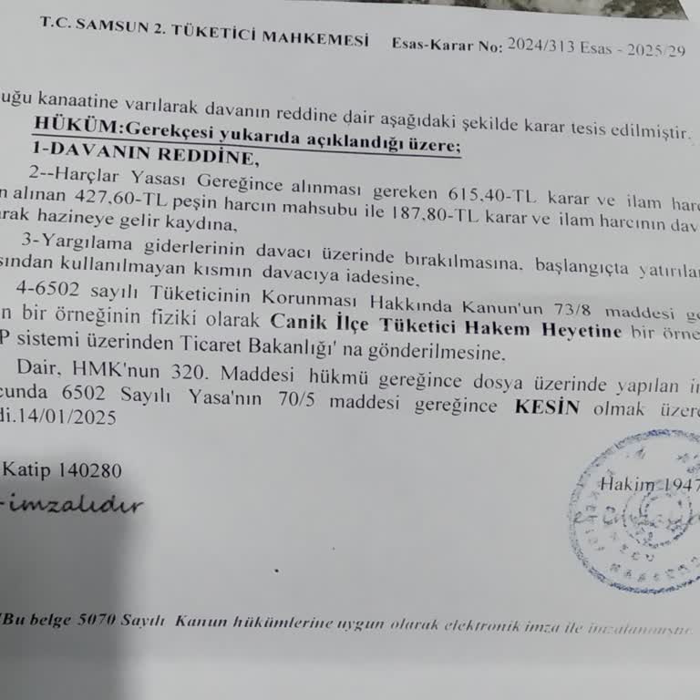 Ücret İadesi Bir Yıldır Yapılmıyor, Mağduriyetim Sürüyor