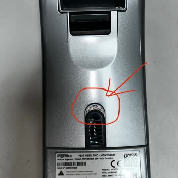 İnterpay Sıfır Diye Satılan İngenico Move 5000 F Pos Cihazı Kullanılmış Çıktı
