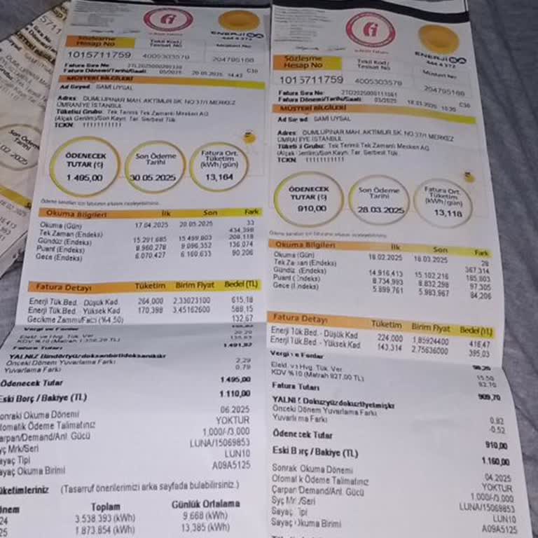 Elektrik Faturasında Aniden Artan Tutar Şikayeti