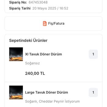 Migros Yemek Siparişim Teslim Edilmediği Halde İptal Ve İade Sorunu Yaşıyorum