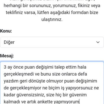 Jtn Panel'de Puan Değişimi Gerçekleşmedi, Müşteri Hizmeti Yetersiz