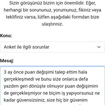 Jtn Panel'de Puan Değişimi Gerçekleşmedi, Müşteri Hizmeti Yetersiz