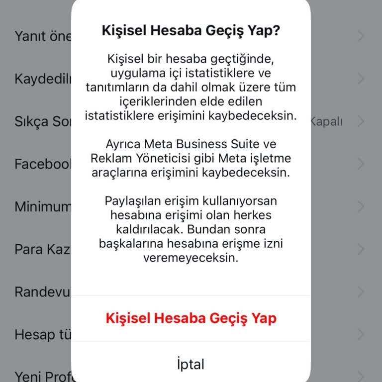 Instagram'da Gizli Hesaba Dönüş Sorunu Ve Güncelleme Hatası