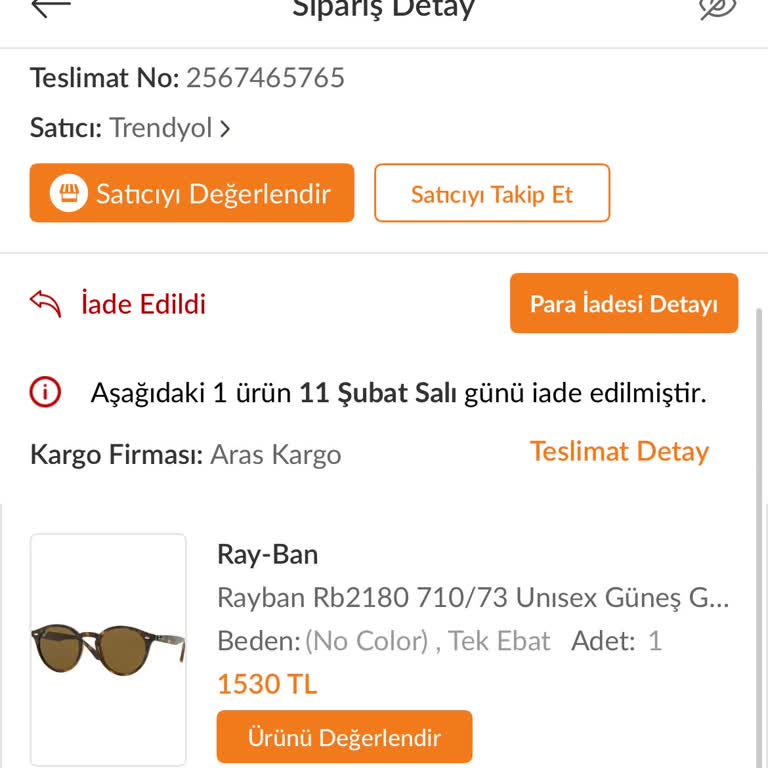 İade Sürecinde Bilgi Eksikliği Ve Gecikme Yaşadım