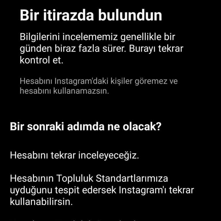 Instagram Hesabım Haksız Yere Askıya Alındı, Tüm Anılarım Tehlikede