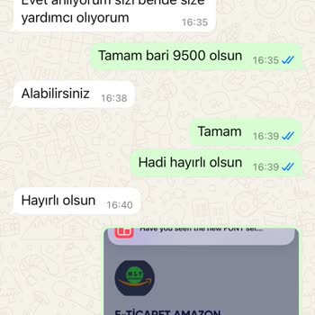 Amazon Hesabımın Açılması İçin Verilen Destek Yetersiz Kaldı