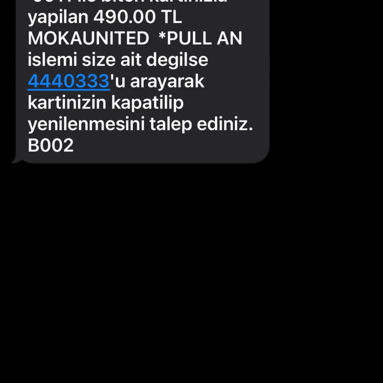 Pull And Bear Kartımdan İzinsiz Para Çekildi