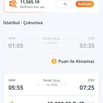 Bol Puanlı Biletlerde Beklenmedik Artış Hayal Kırıklığı Yarattı