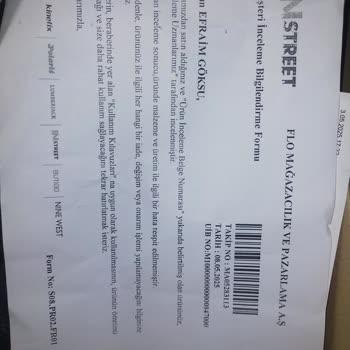 Kısa Sürede Yırtılan Nike Ayakkabı Ve Olumsuz İnceleme Sonucu Nedeniyle Mağduriyet