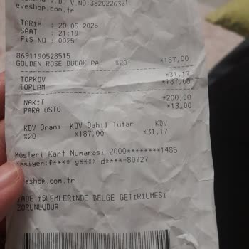 Çocuğuma Uygun Olmayan Gloss Satışı Ve İade Sorunu