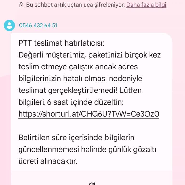 PTT Adına Gelen Şüpheli Mesajlarla Mağduriyet Endişesi