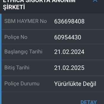 Sigorta Basamak Hatalı Hesaplandı, Maddi Kayba Uğradım