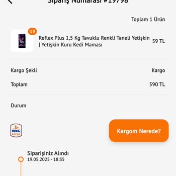 Petkutusu.com Aldığım Ürünleri Göndermiyor