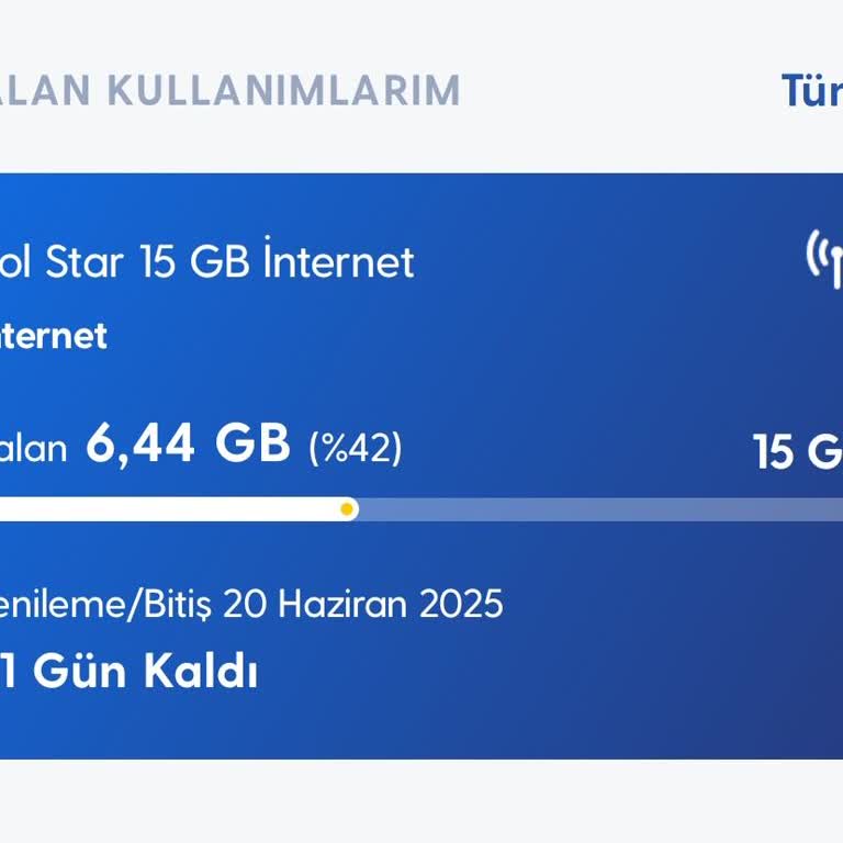 İnternet Paketim Hızla Tükeniyor, Çözüm Bekliyorum