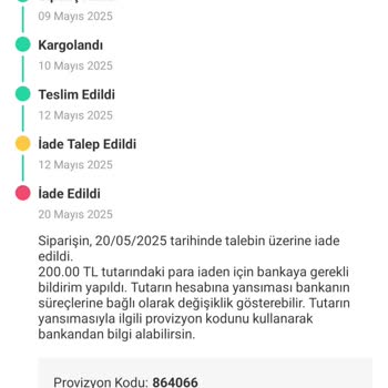 Yanlış Ürün Ve Eksik İade Mağduriyeti