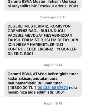 ATM'lerde Sürekli Para Yutma Ve Eksik Yatırma Sorunu