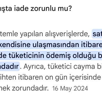 Takım Elbise Siparişimde İade Ve Destek Sorunu Yaşadım