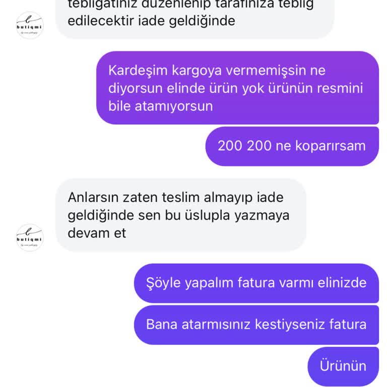 Cayma Hakkım Reddedildi, Kargo Ücreti Talep Edildi Ve Tehdit Ediliyorum
