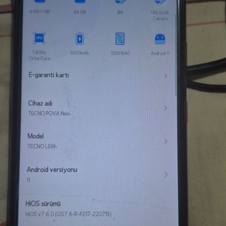 Tecno Pova Neo İçin Söz Verilen Yazılım Güncellemesi Hala Gelmedi