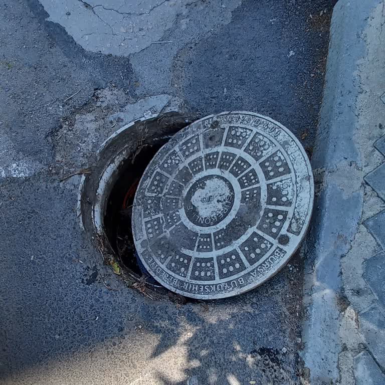 Açık Rögar Kapağı Nedeniyle Oğlum Yaralandı