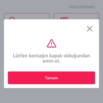 Tiktak Aracında Kapanmayan Kiralama Ve Ulaşılmayan Müşteri Hizmetleri