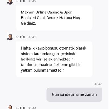 Maxwin'de Yaşanan Olumsuz Deneyim