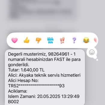 Arçelik Yetkili Servis Fazla Ürün Ücreti Aldı