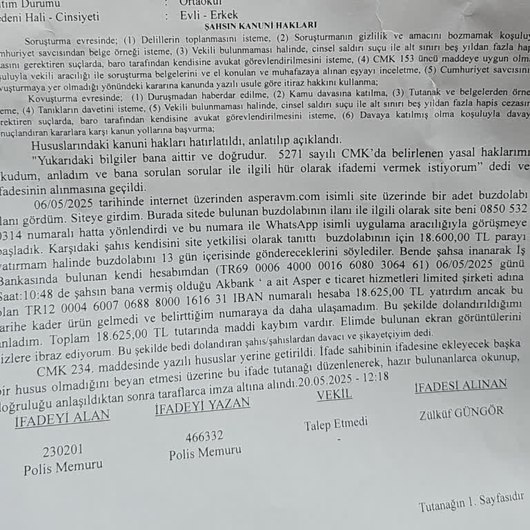 Siber Suçlarla Mücadeleye Başvurdum, Sonuç Belirsiz