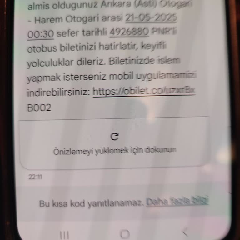 Otobüste Yer Sorunu, Temizlik Eksikliği Ve Bilet İadesi Talebi