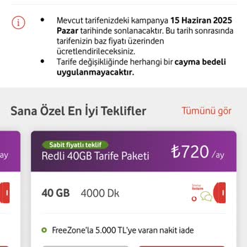 Taahhüt Bitiminde Fiyat Artışı Ve Eski Müşterilere Kampanya Eksikliği