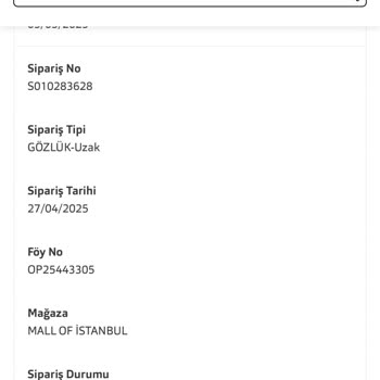 Yüksek Tutarlı Gözlük Siparişimde Teslimat Gecikmesi Ve Bilgi Eksikliği Mağduriyeti