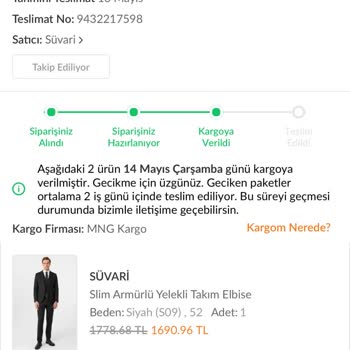 MNG Kargo Ürünüm Günlerdir Hareketsiz Bekliyor