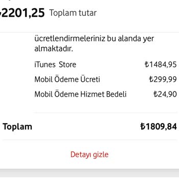 Faturamda Açıklanamayan Yüksek İtunes Store Kesintisi Ve İade Talebi