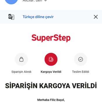 SuperStep Online Siparişim 20 Gündür Teslim Edilmiyor, İptal Ve İade Yapılmıyor
