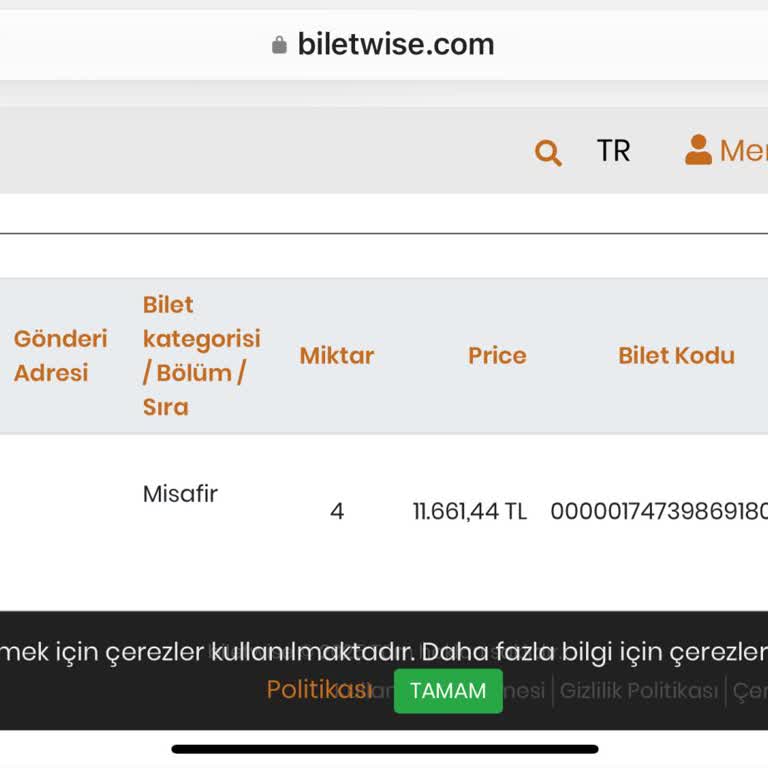 Bilet Aktarımı Yapılmadığı İçin Maça Giremedim