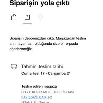 Stradivarius Online Siparişim Mağazada Teslim Edilmedi, Bilgilendirme Eksikliği Var