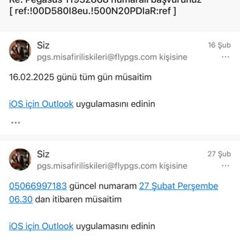 Pegasus Müşteri Hizmetleriyle İletişimde Çözüm Bulamıyoruz, Mağduriyetimiz Giderilmiyor