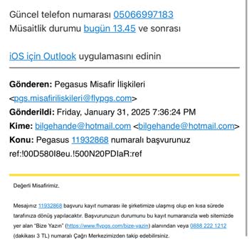 Pegasus Müşteri Hizmetleriyle İletişimde Çözüm Bulamıyoruz, Mağduriyetimiz Giderilmiyor