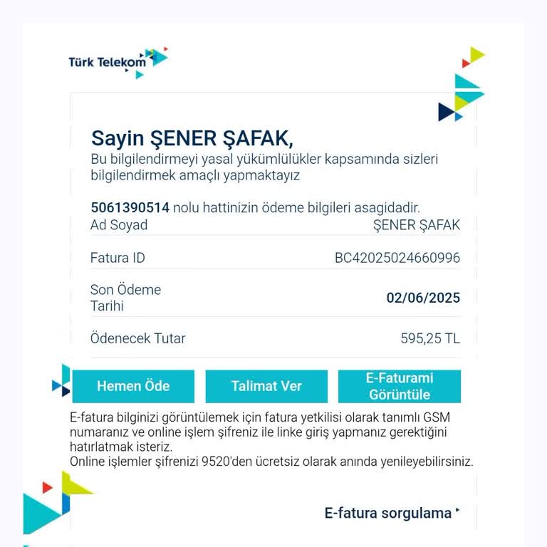 Hattımı Taşıdım Fatura İki Katına Çıktı Müşteri Hizmetleri Yok