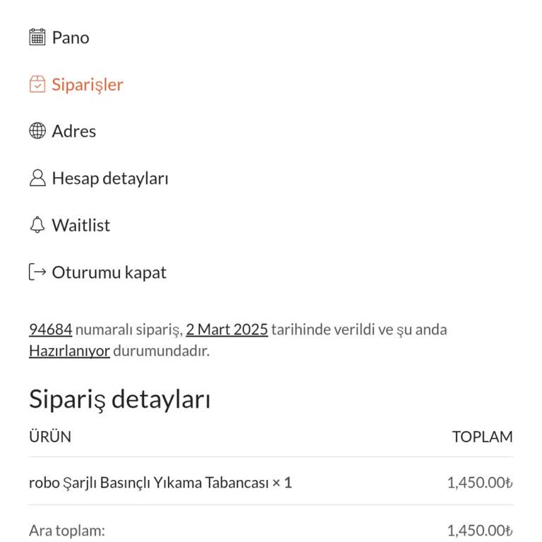 Araba Yıkama Tabancasının Bataryası Kısa Sürede Bozuldu