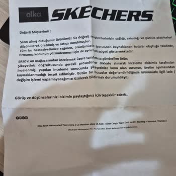 1 Ayda Yırtılan Ayakkabıma Değişim Talebim Reddedildi