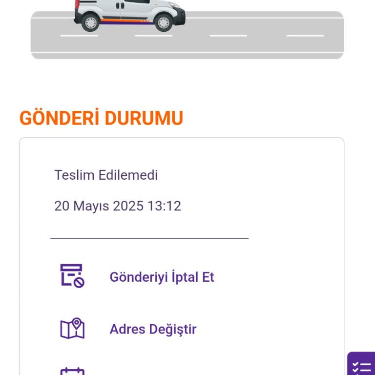 Hepsijet Kargom Teslim Edilmeden İade Edildi